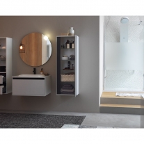 Dulap inalt suspendat Kolpasan, Pandora, 130cm, alb